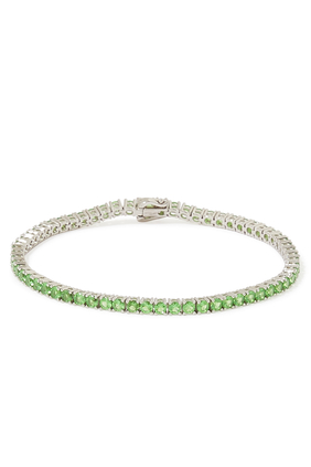 Sea Green Tennis Bracelet